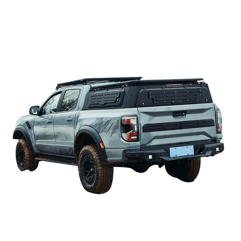 Wodoodporny stalowy twardy dach Pickup 4X4 ciężarówka Topper Camper skrzynia ładunkowa narzuta na łóżko czapki baldachim dla Jeep Gladiator